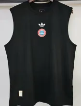 2025 BFC Black Pure Cotton Vest Jersey