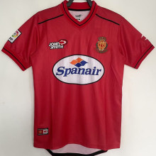 2000/2001 Mallorca Home Red Retro Fans Soccer Jersey