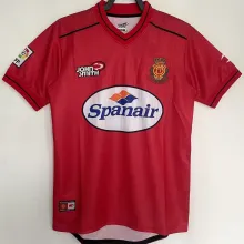 2000/2001 Mallorca Home Red Retro Fans Soccer Jersey