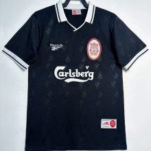 1996/97 LFC Third Black Retro Soccer Jersey