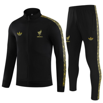 2025/26 Mexico Black Jacket Tracksuit