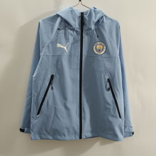 2025/26 Man City Light  Blue Windbreaker