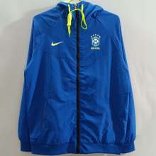 2025/26 Brazil Blue Windbreaker