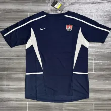 2002 U.S Away Retro Soccer Jersey