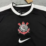 2025/26 Corinthians Away Black Fans Soccer Jersey