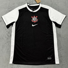 2025/26 Corinthians Away Black Fans Soccer Jersey