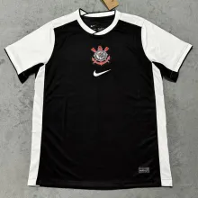 2025/26 Corinthians Away Black Fans Soccer Jersey