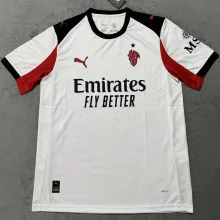 2025/26 AC Milan Away White Fans Soccer Jersey