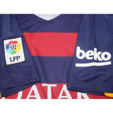 LFP Patch + beko 2015/16 方形布西甲章+白色袖子广告
