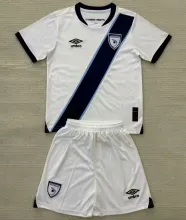 2025/26 Guatemala Home White Kids Soccer Jersey