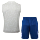 2025/26  PSG Light Gray Vest Training Jersey(A Set) 喷墨