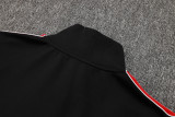 2025/26 M Utd Black Jacket Tracksuit