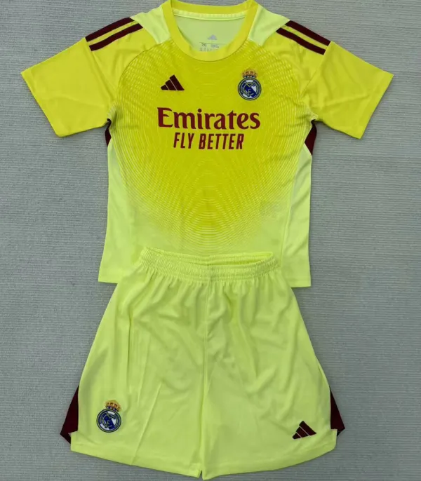 2025/26 RM Goalkeeper Kids Soccer Jersey