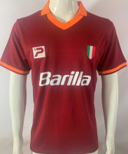 1983/1984 Roma Home Red Retro Soccer Jersey