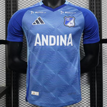 2025/26 Millonarios Home Blue Player Version Soccer Jersey
