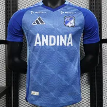2025/26 Millonarios Home Blue Player Version Soccer Jersey