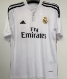 2014/15 RM Home White Retro Soccer Jersey