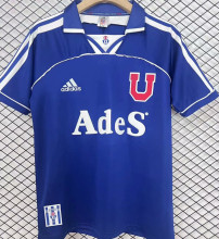 1999/2000 Universidad de Chile Home Blue Retro Soccer Jersey