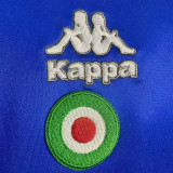 1995/96 JUV Away Blue Retro Long Sleeve Soccer Jersey