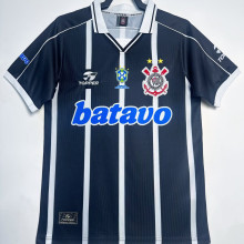 1999 Corinthians Away Black Retro Jersey