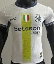 2024/25 In Milan Away Valentino Rossi Special Edition Player Version Soccer Jersey