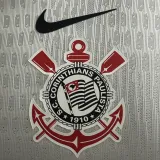 2025/26 Corinthians Home White Player Version Soccer Jersey