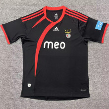 2009/2010 Benfica Away Black Retro Soccer Jersey