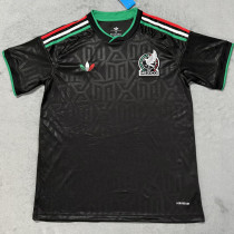 2025/26 Mexico Away Black Fans Soccer Jersey