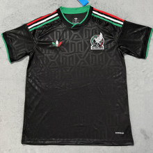 2025/26 Mexico Away Black Fans Soccer Jersey