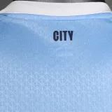 2025/26 Man City Home Blue Player Version Soccer Jersey