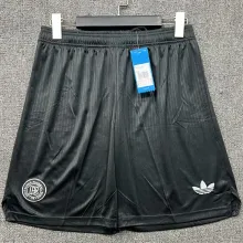 2025 Germany 125Th Black Fans Shorts Pants