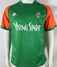 2003/04 Werder Bremen Home Green White Retro Jersey