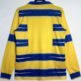 1998/99 Parma Home Yellow Retro  Long Sleeve Soccer Jersey