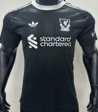 2025/26 LFC GK Black Player Version Soccer Jersey