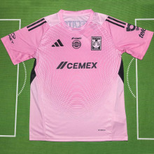 2025/26 U.A.N.L Tige GK Pink Fans Soccer Jersey