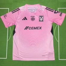 2025/26 U.A.N.L Tige GK Pink Fans Soccer Jersey