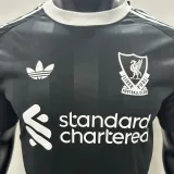 2025/26 LFC GK Black Player Version Soccer Jersey