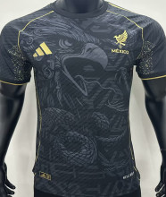2025 Mexico Special Edition Player Version Soccer Jersey 黑色圆领