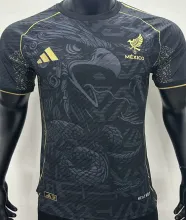 2025 Mexico Special Edition Player Version Soccer Jersey 黑色圆领