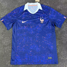 2025/26 France Home Blue Fans Soccer Jersey