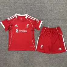 2025/26 LFC Home Red Kids Soccer Jersey