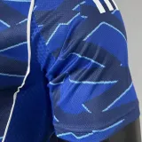 2025/26 Schalke 04 Home Blue Player Version Soccer Jersey