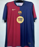 2024/25 BA 1:1 Quality Home Fans Soccer Jersey（Have RFEF 15 + Final Font ）带国王杯章和胸前决赛小字