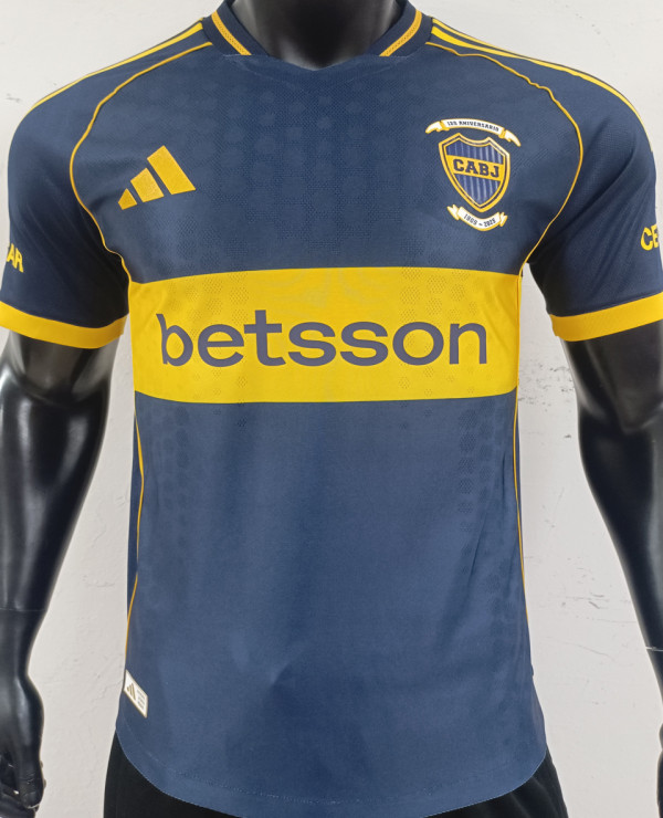 2025/26 Boca 120th Anniversary Edition Player Version Soccer Jersey