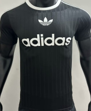 2025 AD~ Black Retro Style Player Version Soccer Jersey