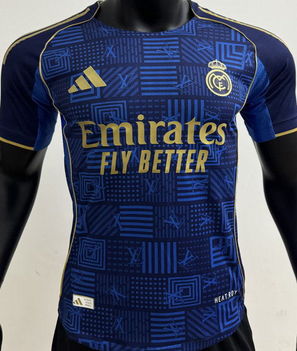 2025/26 RM Special Edition Player Version Soccer Jersey 圆领