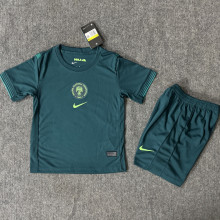 2025/26 Nigeria Away Green Kids Soccer Jersey