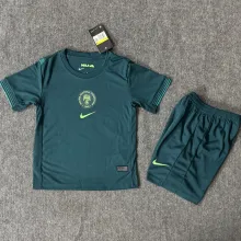 2025/26 Nigeria Away Green Kids Soccer Jersey