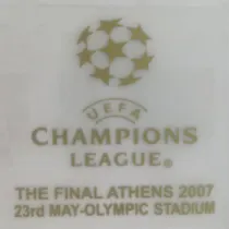 2006/07 AC Milan UEFA CHAMPIONS LEAGUE THE FINAL ATHENS 2007..... 2006/07 AC 客场用胸前 (You can buy it alone OR tell us which jersey to print it on. )