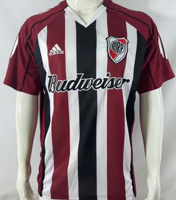 2005/06 River Plate Third Black Retro Fans Soccer Jersey